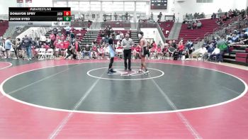 120 lbs Round 1 (16 Team) - Donavon Spry, Jackson County vs Zayan Syed, Pope