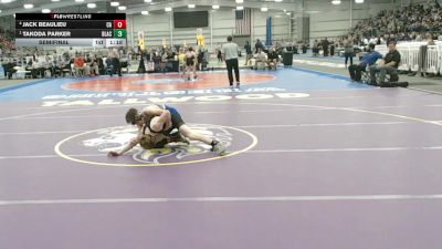 4 - 106 lbs Semifinal - Takoda Parker, Blacksburg vs Jack Beaulieu, Chancellor