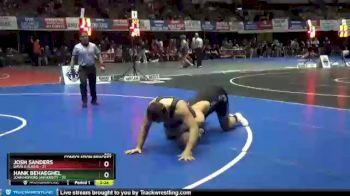 285 lbs 2nd Wrestleback (8 Team) - Josh Sanders, Davis & Elkins vs Hank Behaeghel, John Hopkins University