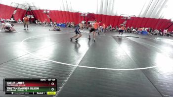 151-154 lbs Round 1 - Tristan Dauner Olson, Rochester Century vs Yakub Jaber, Thunderbird WC