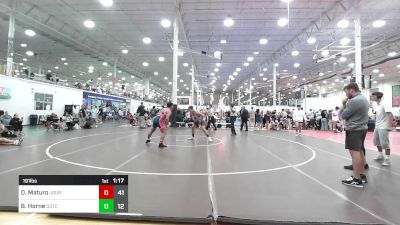 191 lbs Rr Rnd 1 - Domenic P Maturo, Journeymen Wrestling vs Brayden Horne, D3 Training Center