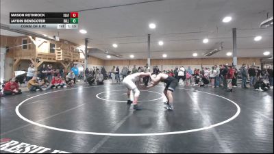 189 lbs Consi Of 8 #2 - Mason Rothrock, Slatington vs Jaydin Benscoter, Dallas