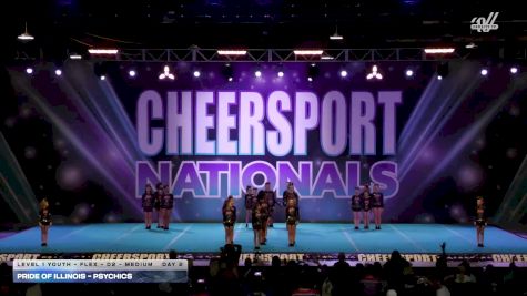 Pride of Illinois - PSYCHICS [2026 L1 Youth - Flex - D2 - Medium Day 2] 2026 CHEERSPORT National All Star Cheerleading Championship