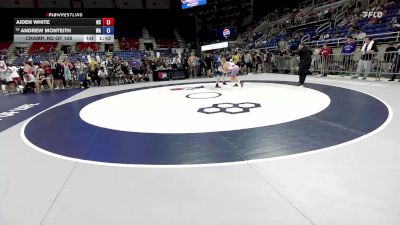 132 lbs Champ. Rd Of 128 - Aiden White, NC vs Andrew Monteith, WA