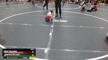 40/45 Champ. Round 1 - Issac Salgado, Mighty Warriors Wrestling Acad vs Jeremiah De Luna, JET
