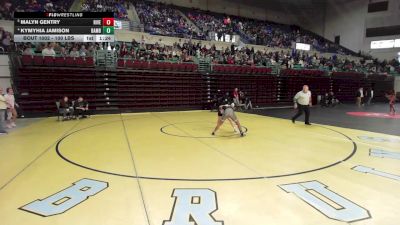 100 lbs Quarterfinal - Malyn Gentry, River Bluff vs Kymyhia Jamison, Bamberg-Ehrhardt