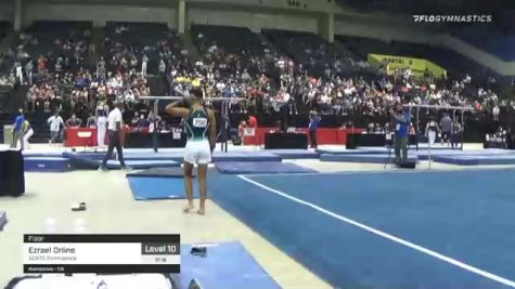 Ezrael Orlino - Floor, SCATS Gymnastics - 2021 USA Gymnastics Development Program National Championships