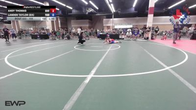 105 lbs Rr Rnd 3 - Andy Thomas, Scots Wrestling Club vs Landen Taylor (ex), Panhandle RTC