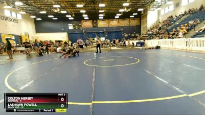 285 lbs Semis & Wb (16 Team) - Colton Hersey, Greasers vs Lashawn Powell, Black Hive