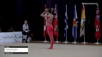 Pauline Krivchun - Clubs, Gymnastics Canada