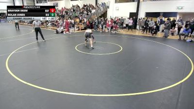 149 lbs Champ. Round 1 - Nolan Jones, Midway University vs Brayden Deem, Indianapolis