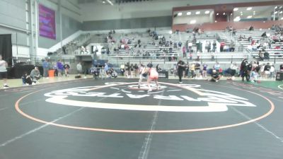 68 kg Champ. Rd Of 16 - Daniella Nugent, Cowgirls Wrestling Club vs Josie Houk, Tiger Den Wrestling Club