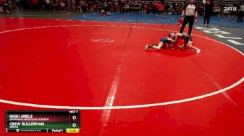 55 lbs Semifinal - Crew Bullerman, Adrian vs Nash Jirele, Owatonna Wrestling Academy