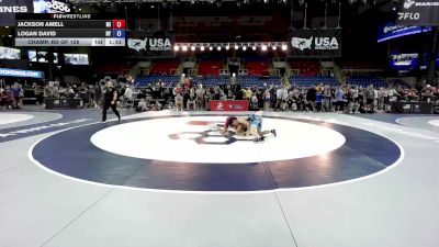 113 lbs Champ. Rd Of 128 - Jackson Amell, MI vs Logan David, NY