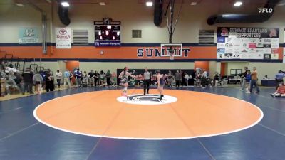 145 lbs Cons. Semi - Kaylee Matchette, Norris Middle School vs Graci Thompson, Church Hill Middle School