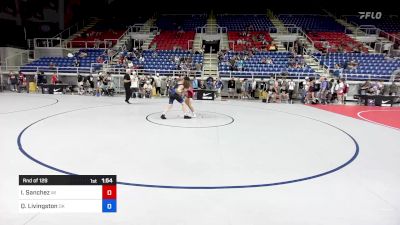 144 lbs Rnd Of 128 - Izaiah Sanchez, WI vs Quinn Livingston, OK