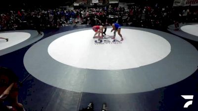 155 lbs Olivia Faust, CVWA - Central Valley Wrestling Association vs Briana Gomez Cuellar, CMWA - Coastal Mountain Wrestling Association