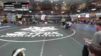 285 lbs Quarterfinal - Jaden Boyle, Phillipsburg Hs vs Corbin Puga, Norton Community Hs