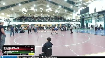 215 lbs Quarterfinal - Nolan Darrough, New Plymouth vs Emiliano Barajas, East Valley