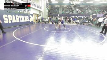 190 lbs Cons. Round 4 - Michael Spears, Belgrade vs Bridger Brancamp, Butte