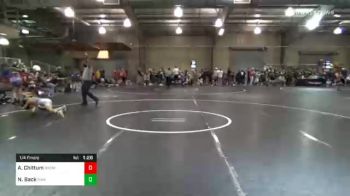 67 lbs Quarterfinal - Ace Chittum, Boom Ranch vs Noah Back, Raw
