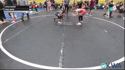 84 lbs Rr Rnd 1 - Jayce Baker, Raw Wrestling Club vs Paul Mote, Bartlesville Wrestling Club