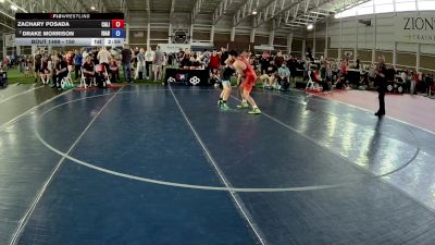 157 lbs Champ. Round 1 - Zachary Posada, California vs Drake Morrison, Idaho