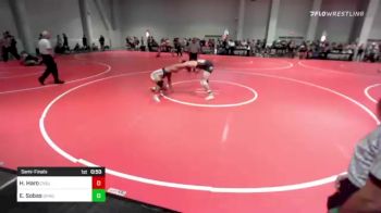 195 lbs Semifinal - Hector Haro, Cvbjj vs Elijah Sobas, Chagolla