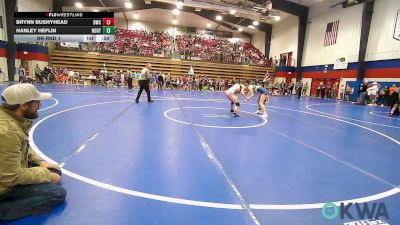 117 lbs Rr Rnd 1 - Brynn Bushyhead, Bartlesville Wrestling Club vs Hanley Heflin, Northwast Take Down Club