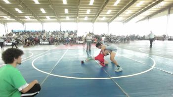 123 lbs Consi Of 8 #2 - Dominik Ortiz, Bear Cave vs Marley Begay, Del Norte HS