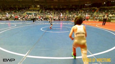 52 lbs Quarterfinal - Mason Brockway, Summit Wrestling Academy vs Lane Pankaskie, Claremore Wrestling Club