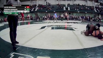 197 lbs Cons. Round 2 - Jacob Meissner, Arizona State vs Demond Harrison, Michigan State
