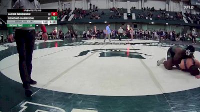 197 lbs Cons. Round 2 - Jacob Meissner, Arizona State vs Demond Harrison, Michigan State