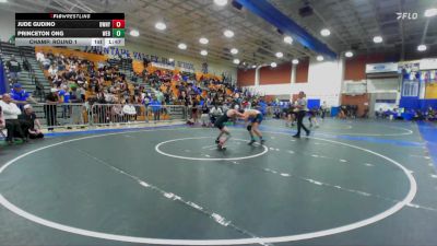126 lbs Champ. Round 1 - Princeton Ong, Webb vs Jude Gudino, Downey