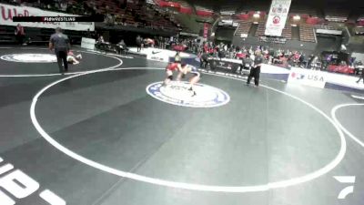 Cons. Semis - Marley Nelson, Team Thunder Wrestling Club vs Gwendolyn Jewell, Team Jesus Wrestling Club