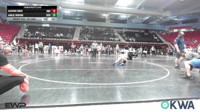 67 lbs Consi Of 4 - Jaxon Deo, Berryhill Wrestling Club vs Able Ridge, Sperry Wrestling Club