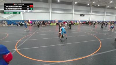 144 lbs Quarterfinal - Trevor DellaPenta, Unattached vs Maverick Beckwith, Unattached