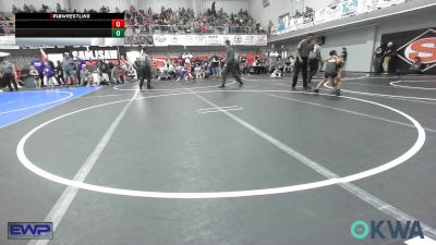 67 lbs Rr Rnd 4 - Kayson Diggs, HURRICANE WRESTLING ACADEMY vs Rafael Trevino, Madill Takedown