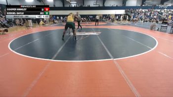 285 lbs Champ. Round 1 - Cooper Hinkley, Liberty vs Ezekiel Gayle, McDaniel