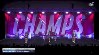 American Cheer Elite - Stealth [2025 L4 Senior Coed - D2 - Small Day 1] 2025 CHAMPS Grand Nationals