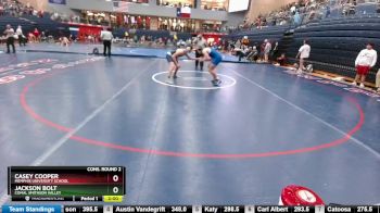 190 lbs Cons. Round 2 - Jackson Bolt, Comal Smithson Valley vs Casey Cooper, Memphis University School