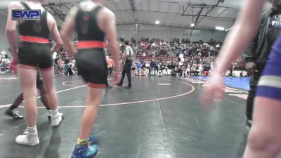 100 lbs Final - Hunter Caughlin, Buck Pride Wrestling vs Rye Davis, Honey Badgers Wrestling Club