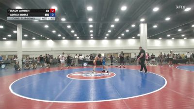 120 lbs Cons. Sub-semis - Jaxon Lambert, Alabama Takedown Academy vs Adrian Rojas, Miami Wrestling Club