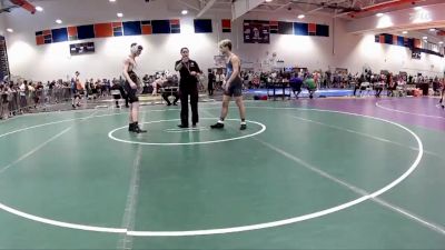 157 lbs Quarterfinal - Anthony Woodson, Bath County Wrestling Club vs Evan Cronin, NOVA Wrestling Club