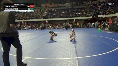 70 lbs Round 4 - Talia Englert, Viking Wrestling Club vs Skylah Barthel, MN Elite