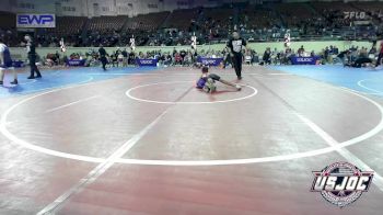 83 lbs Consolation - Jett McConnell, Chickasha Youth Wrestling vs Elijah Alexander, Midwest City Bombers Youth Wrestling Club