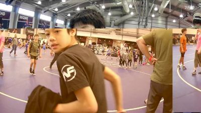 50 lbs Round 5 (6 Team) - Eliasz Esparza, Best Trained X All American - Red vs Asa Willard, Baton Rouge Training Center - (A)