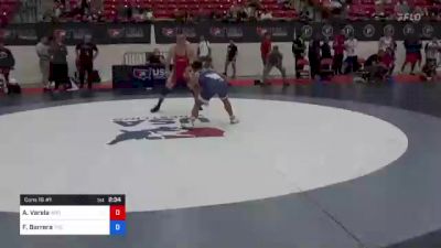 57 kg Cons 16 #1 - Alfredo Varela, Wyoming vs Francisco Barrera, The Factory Wrestling Club