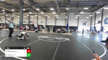 74 lbs Consolation - John Mahavong, Eagle Point Youth vs Brekston Conry, Pomona Elite