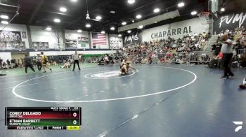 144 lbs 3rd Place Match - Ethan Barrett, Murrieta Valley vs Corey Delgado, Great Oak